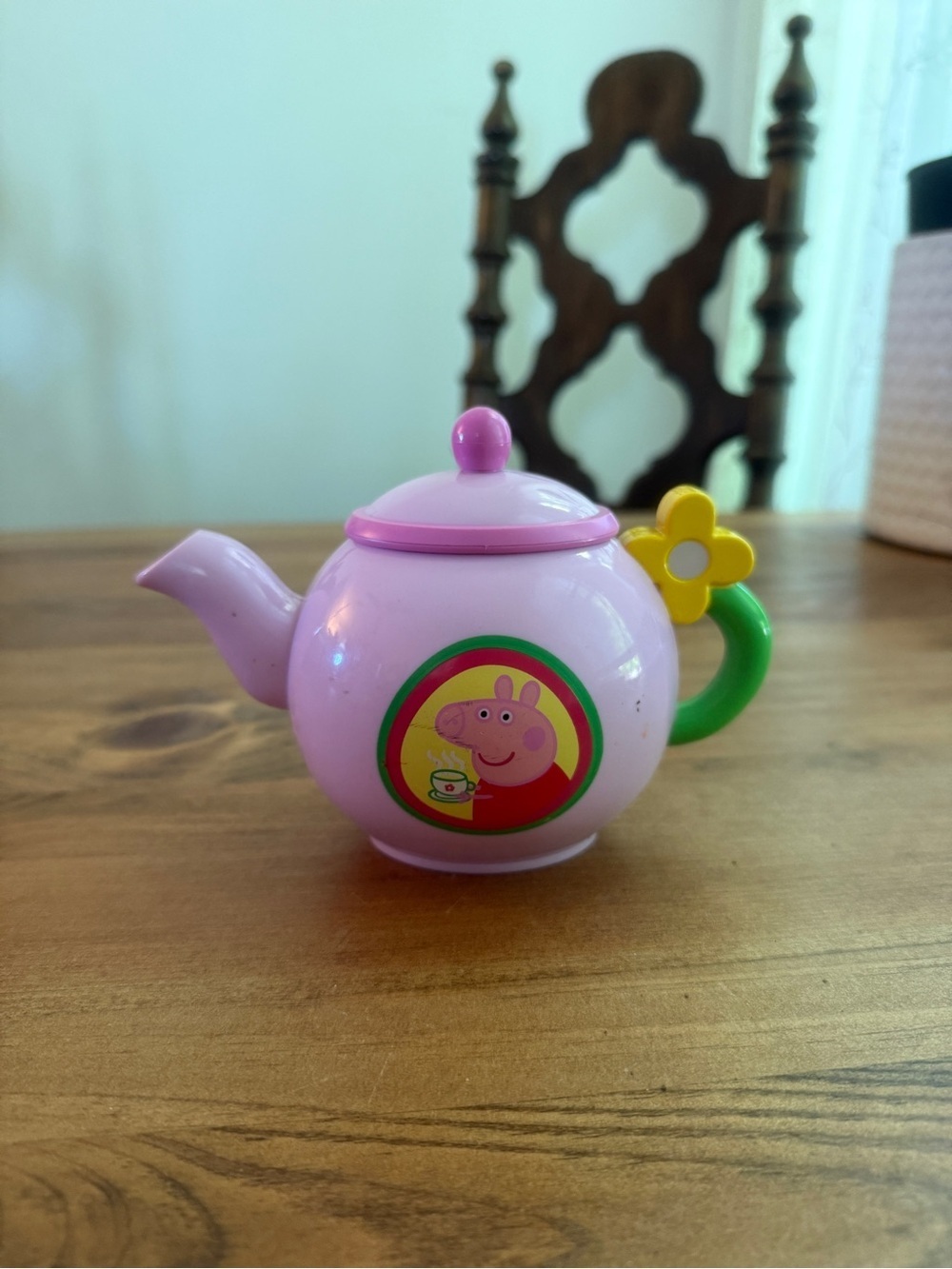 Peppa Pig Pink Play Teapot for Kids